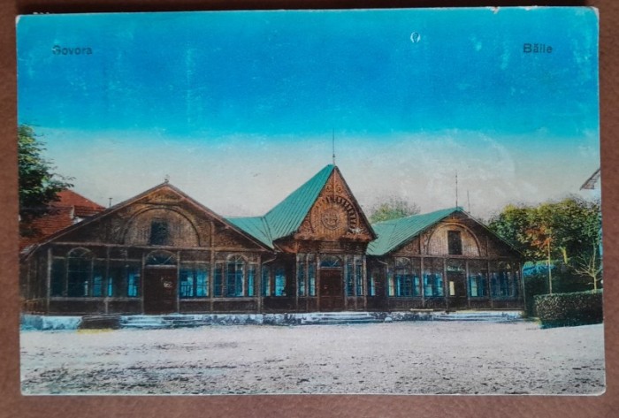 Carte postala, Baile Govora, 1928