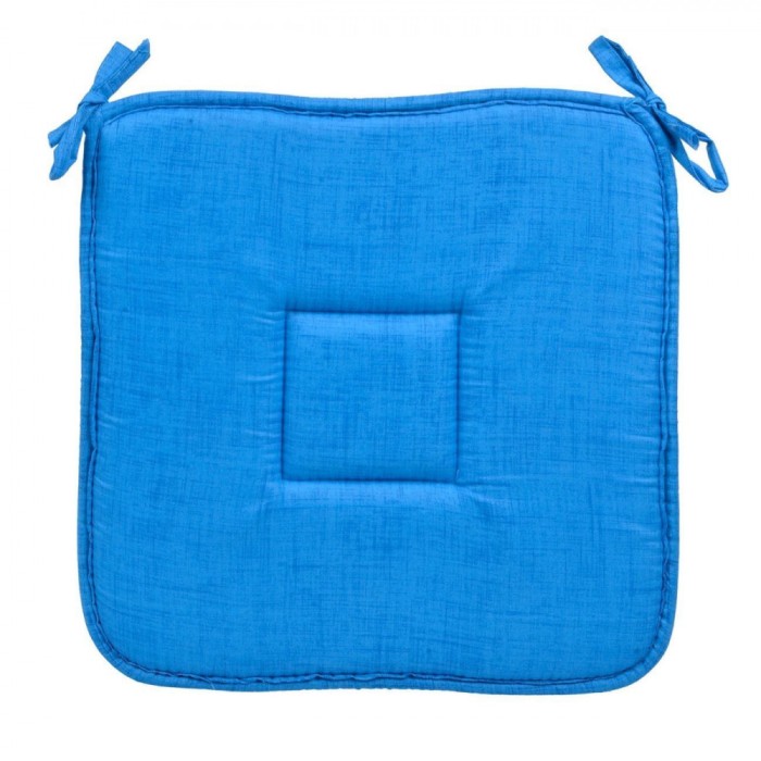 Perna decorativa, Zola&reg;, pentru scaun, model albastru, 39 x 39 cm