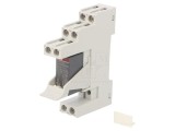 Releu intermediar SPDT 230VAC pentru șină DIN