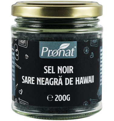 Sare Neagra de Hawaii Sel Noir 200gr Pronat foto