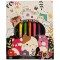 Original squishmallows. Set de colorat. Contine 5 carioci, 50 autocolante, 30 pagini de colorat si cu activitati