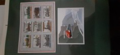 Grenada-Transport,locomotive,trenuri-serie completa si colita,nestampilate MNH (T3)
