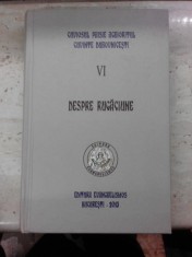 CUVIOSUL PAISIE AGHIORITUL - CUVINTE DUHOVNICESTI. DESPRE RUGACIUNE foto
