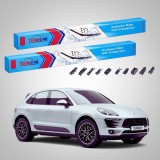 Cumpara ieftin Ștergătoare Porsche Macan 95B 2014-2026 | Set Față Flat &ndash; TeamCar&reg;