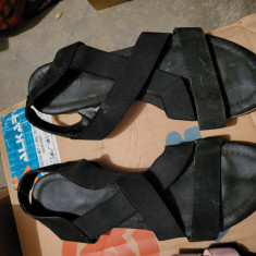 Sandale negre vară dama Graceland mărimea 38