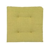 Perna pentru scaun, 40x40 cm, Verde, Bumbac/Poliester, ATU-081990, Oem