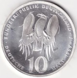 Moneda Argint Germania - 10 Deutsche Mark 1997 - Melanchthon, Europa