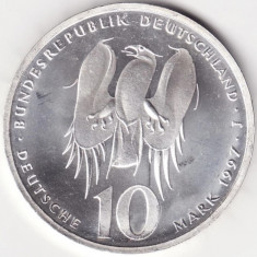 Moneda Argint Germania - 10 Deutsche Mark 1997 - Melanchthon