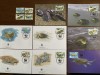 Sao tome - broasca testoasa - serie 4 timbre MNH, 4 FDC, 4 maxime, fauna wwf