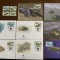 sao tome - broasca testoasa - serie 4 timbre MNH, 4 FDC, 4 maxime, fauna wwf