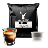 Cafea Nero Espresso, 100 capsule compatibile Capsuleria, La Capsuleria
