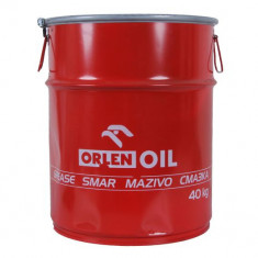 Vaselina Orlen 40KG_Produs pe baza de ulei mineral.Contine aditivi de imbogatire cu proprietati anticorozive. antioxidante si lubrifiante. Rezistente