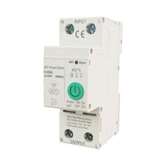 Siguranta automata Wi-Fi LUXION, 63A 2 Poli (1P+N), Monitorizare consum, Control aplicatie SmartElectro IntelligentHouse