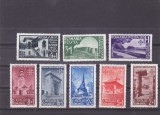 ROMANIA 1940 LP 141 STRAJA TARII VEDERI SERIE MNH