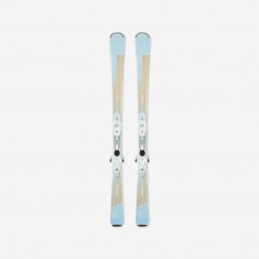 Schiuri cu legături schi pe pârtie BOOST 500 Albastru Damă