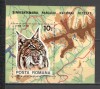 Romania.1985 50 ani Parcul national Retezat:Fauna-Bl. XR.943, Nestampilat