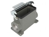 Carcasă pentru Conectori HDC 16B cu Clichet &Icirc;nalt, MOLEX
