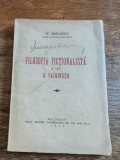 Filosofia fictionalista a lui H. Vaihinger - Stefan Zissulescu , 1939 / R8P2F