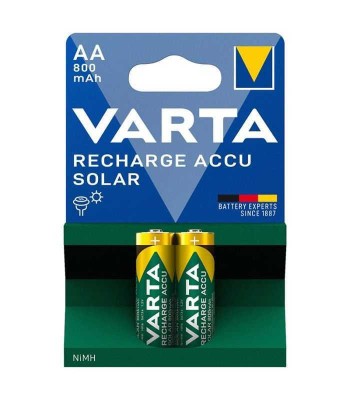 Set acumulatori AA Ni-MH 1.2V 800mAh SOLAR VARTA set 2buc foto