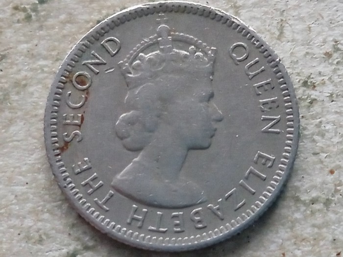 MALAYA AND BRITISH BORNEO-5 CENTS 1953