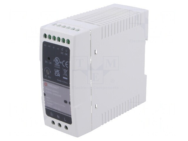 Alimentator pulsatoriu pentru şină DIN 60W 24VDC 2,5A
