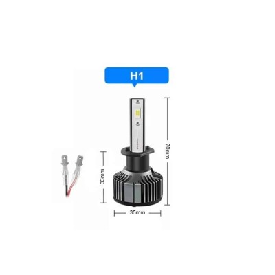 Set Becuri cu LED F2 - H1 Putere: 28W - 9600 lumen 6000k 12V CANBUS foto