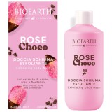 Gel de Dus Exfoliant cu Ciocolata si Trandafiri Rose Choco 250ml