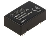 Convertor DC/DC 6W, 24V DC, THT