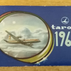 M3 C31 - 1967 - Calendar de buzunar - aviatie - reclama TAROM