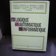 LOGIQUE. AUTOMATIQUE. INFORMATIQUE - O. BISCA