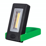 WORK LIGHT WITH ROTARY BASE 3W COB GREEN, Elmark