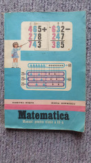 Manual Matematica, clasa a III-a, 1982, 182 pagini, Rosca, Dornescu, ca nou foto