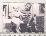 bnk foto Copii cu triciclete - anii `60