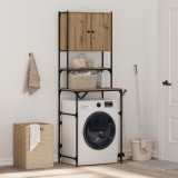 vidaXL Dulap pentru mașina de spălat Stejar Artizanal 871368