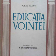 EDUCATIA VOINTEI-JULES PAYOT