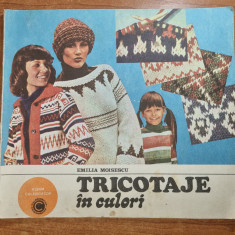 tricoataje in culori - din anul 1984