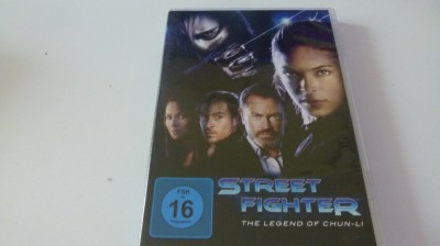 street fighter, dvd foto