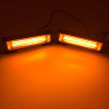 Stroboscoape ultra luminoase COB LED de inalta putere profesionale cu telecomnda 2 bucati set