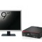 Pachet Calculator Fujitsu Esprimo D756 Desktop, Intel Core i5-6500 3.20GHz, 8GB DDR4, 500GB SATA, DVD-ROM + Monitor 19 Inch + Windows 10 Pro NewTechno