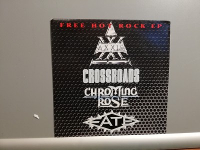 Axxis/Crossroads/Chroming Rose/Fate &amp;ndash;MiniEP (1988/EMI/RFG) - Vinil Single &amp;#039;7/NM+ foto