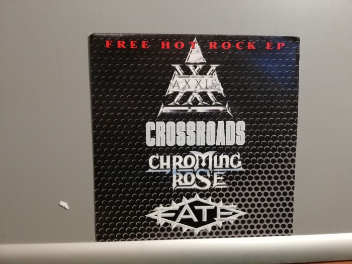 Axxis/Crossroads/Chroming Rose/Fate &ndash;MiniEP (1988/EMI/RFG) - Vinil Single &#039;7/NM+