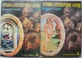 Istoria literaturii latine (2 volume) &ndash; Eugen Cizek (coperta putin uzata)
