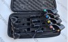 Set 4 Swingeri Pescuit MKM3 JY-SW-15TSB FULL BLACK, Conector Rapid, 4 LED-uri Colorate, Greutate Ajustabila, Penar