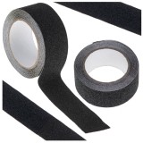 Cumpara ieftin Banda de protectie Anti-Alunecare, autoadeziva, culoare Negru, dimensiune 5m x 5cm