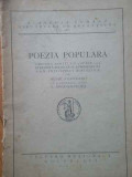 Poezia Populara - Mihail Sadoveanu ,519825, CULTURA NATIONALA