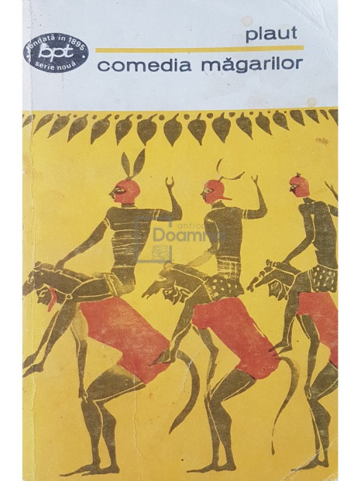 Plaut - Comedia magarilor (editia 1970)