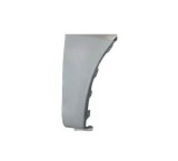 Panou reparatie aripa fata MITSUBISHI PAJERO/MONTERO SPORT (K90), 07.1996-12.2007, partea dreapta, inferior, spate; otel galvanizat, Rapid