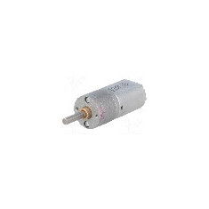 Motor DC, 6V DC, 3.2A, 180rot./min, POLOLU, 78:1 METAL GEARMOTOR 20DX43L MM 6V DUAL