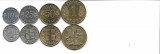 Islanda lot 4 monede anii 1967-74, Europa