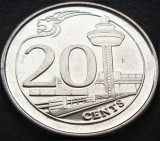 Cumpara ieftin Moneda 20 CENTI - SINGAPORE, anul 2014 *cod 2369 A = A.UNC, Asia